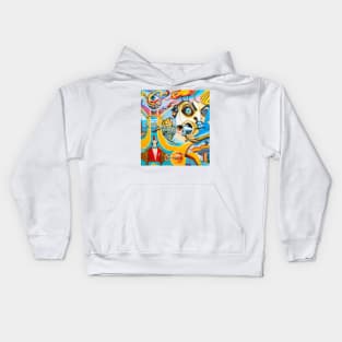 AI Dalí Kids Hoodie